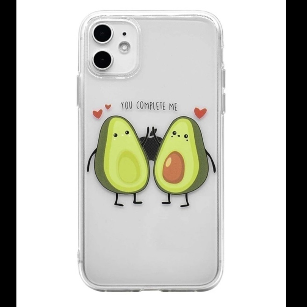 NEW - clear iPhone case with graphics - Picture 2 of 3